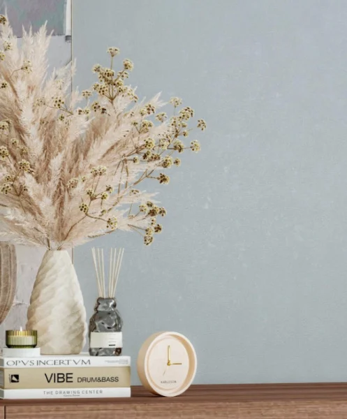 Обои компакт-винил David VV72261-16 1,06х10м штукатурка голубые