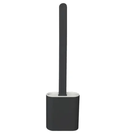 Ерш для туалета с подставкой Lite силикон Kleber KLE-LT090BL