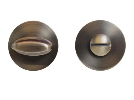 Сантехническая завертка к ручкам АЛЛЮР АРТ BK-R2 MAB(7130) мат.бронза 15621 *1