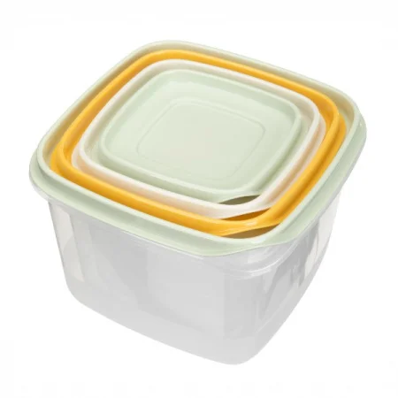 Комплект Контейнеров Для Продуктов Clever 4Шт, 0,25Л + 0,45Л + 0,75Л + 1,2Л (Микс 1)