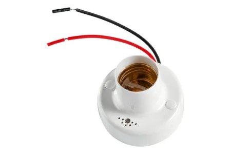 Патрон E27 ЖКХ Селена с оптико-акустическим датчиком СА-20 (Актей) *1