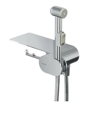 Смеситель для гигиенического душа одноручный с полкой Am.Pm Like F0202600 хром