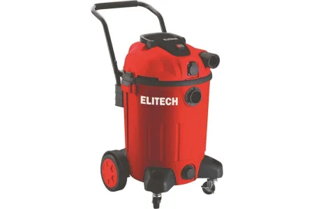 Пылесос строительный Elitech ПС 1260А 1200Вт бак 60л 36,6л с  1