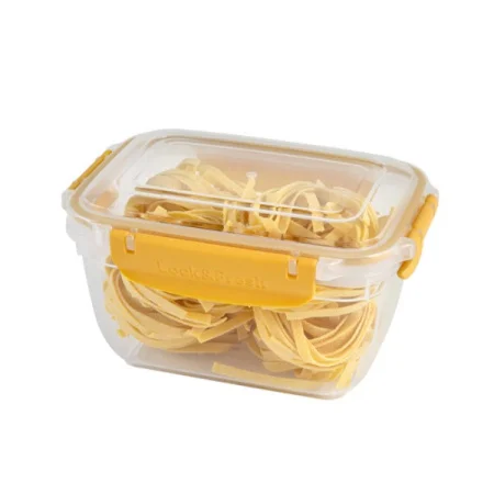 Контейнер воздухонепр. глубокий прямоугольный прозрачный МАСТЕР 1000 мл. микс цветов