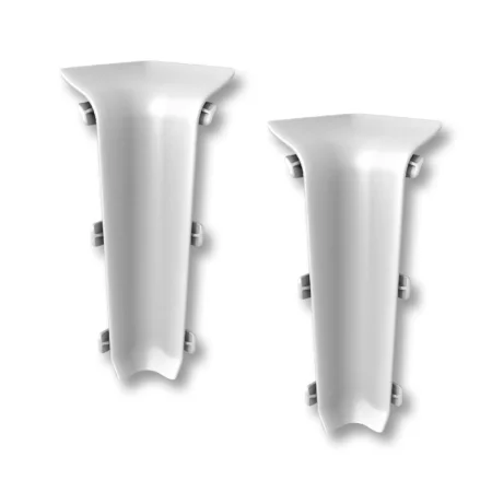 Угол внутренний 001 Белый 80мм Лексида