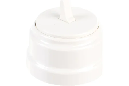 Выключатель 1-кл "Ретро" тумблерный 10А ОУ А110-2203 бежевый (Bylectrica) *1