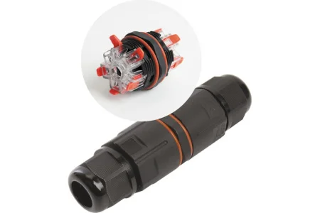 Соединитель-коннектор 5-контакт с СМК221 пружинным контактом водонепроницаемый LD535 STEKKER *1