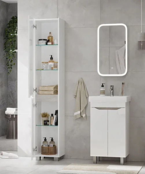 Тумба напольная VOLNA Lake 50 tnLAKE50.2D-01 2 двери с раковиной Тигода 50