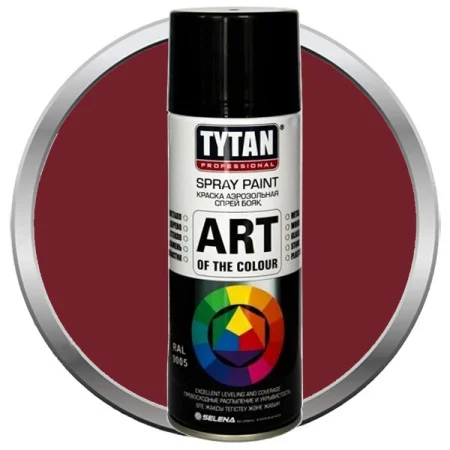 Краска аэрозольная Tytan Professional Art of the colour 400мл красное вино 3005 95049