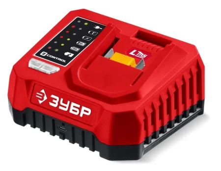Зарядное устройство Зубр БЗУ-20-1 20В, 1 порт, 3,0 А/ч для LMS АКБ Li-ion *1