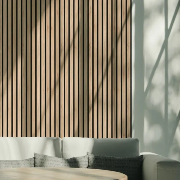 Панель стеновая акустическая МДФ Stella Trend Standart Дуб Сонома 2780х600х21мм