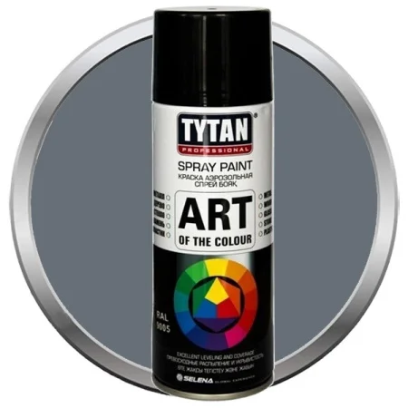 Краска аэрозольная Tytan Professional Art of the colour 400мл серая 7015 93724
