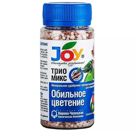 Удобрение Трио микс 'Обильное цветение' 100 г (Джой) Б0117 *1