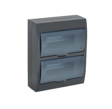 Корпус ЩРН-П-24 Krepta 3 IP41 навесной пластик. черн. MKP12-N-24-41-K02 (IEK) *1