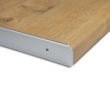 Планка торцевая 38мм R9/180 универсальная алюм матовый 1519УМТ Скиф