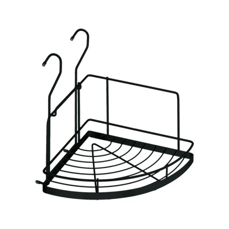 Полка угловая малая, черный матовый YJ-G301A BL