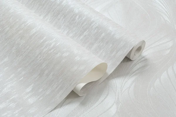 Обои горячего тиснения Малена-уни 11058-04 1,06х10м серые текстиль