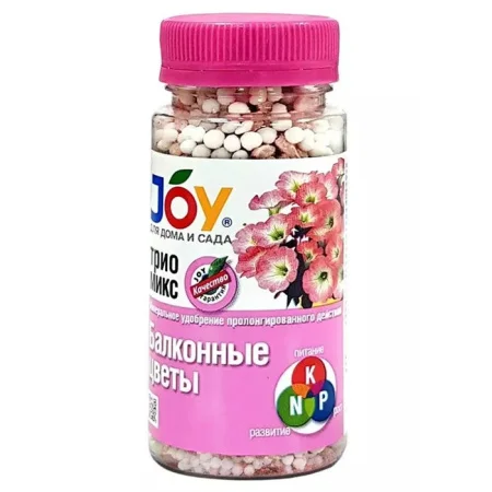 Удобрение Трио микс 'Балконные цветы' 100 г (Джой)