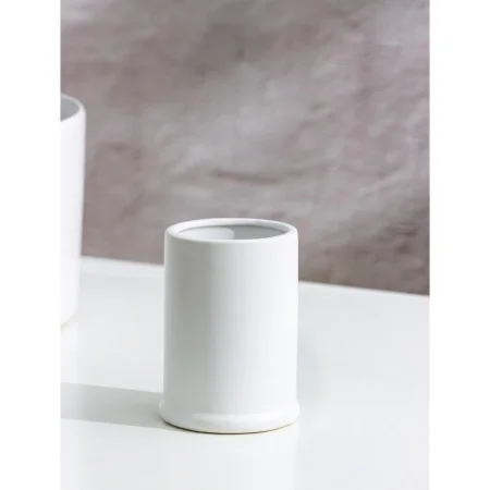 Стакан для зубных щеток Savanna Бэкки 9399964 керамика, белый