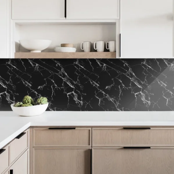 Фартук кухонный АБС Крестола Black 600х3000мм Stella