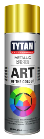 Эмаль аэрозольная Tytan Professional Art of the colour 400мл золото металлик 79800