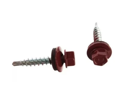 Саморез для крепления кровли, RAL3005 5,5х 19 кор. с ок. - 70 шт. SteelRex