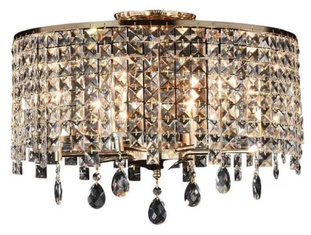 Люстра хрустальная 15030/6GD+CL (ЭкономСвет) *1