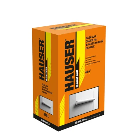 Клей для обоев на флизелиновой основе HAUSER 400г