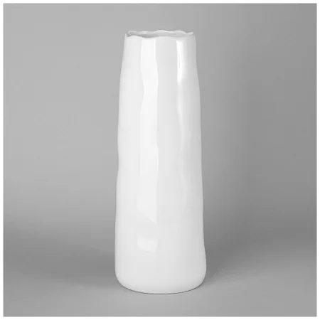 Ваза 13.6х13.9х37.5см цвет: белый 374-145 *1