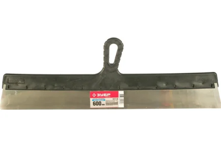 ЗУБР  600 мм, пластиковая ручка, нержавеющий фасадный шпатель (10077-60)