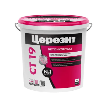 Грунтовка бетонконтакт Церезит СТ 19 5кг