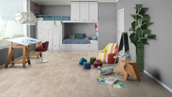 Плитка кварц-винил Tarkett Prime Click Pale Beige micro 4V (580х300х3,8мм) 1уп=1,74м2 =10шт замок