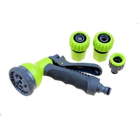 Набор душ-пистолет 8-ми функц с фиксатором под кон прорезин с 3 кон 3/4 YM7502 (Урожайная сотка) *1/48