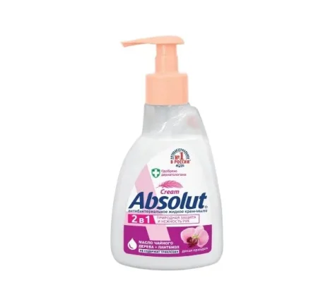 АБСОЛЮТ 2 в 1 Мыло жидк. "Cream Дикая орхидея" 250 г. №5109/10