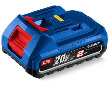 Аккумулятор Зубр Профессионал Power PRO 20В, 2.0Ач, аккумулятор LMS BP-P-20-2 *1