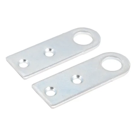 Проушина д/нав.замков 18х50 прямая цинк d10мм пара (200) Упакованная (пар)