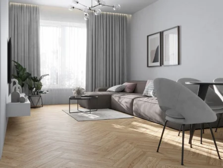 Керамогранит Cersanit Grace 17597 185x598х7,5мм 1уп=1,216м2 (11шт) бежевый рельеф