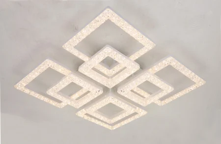 Светильник потолочный MS 1189/8 Игера 118W Белый 10620Lm диммируемый с ПДУ 600х600х145мм