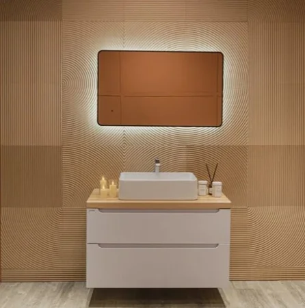 Зеркало с подсветкой Silver Mirrors Incanto-BLACK 60х100см LED-00002538 бесконтактный сенсор