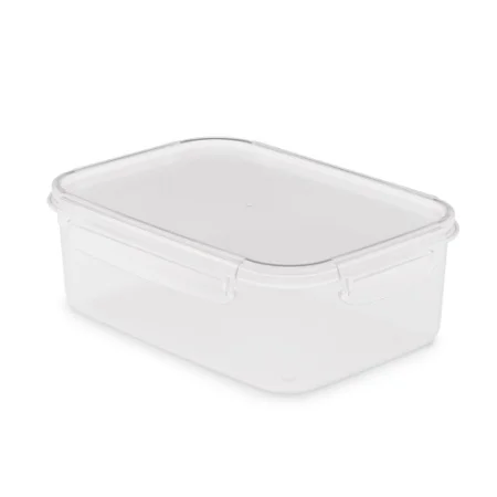 Емкость для СВЧ "Прайм" 1л прямоугольная на защелках