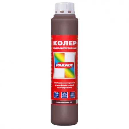 Колер PARADE №205 Коричневый 0,75л Л-С (уп. 10шт)