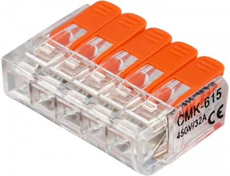 Клемма монтажная NTC-R1-5-B5 (упак 5 шт) 61687 Navigator