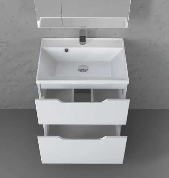 Тумба подвесная Wector 60 Wct.01.60/P/W/MD белая