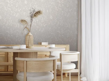 Обои компакт-винил Lavanda 287918 1,06х10м цветы капучино