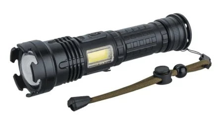 Фонарь светодиодный NPT-P06-ACCU алюминиевый профессиональный 1P70 LED 20Вт+1COB LED 2Вт li-ion 2Ач