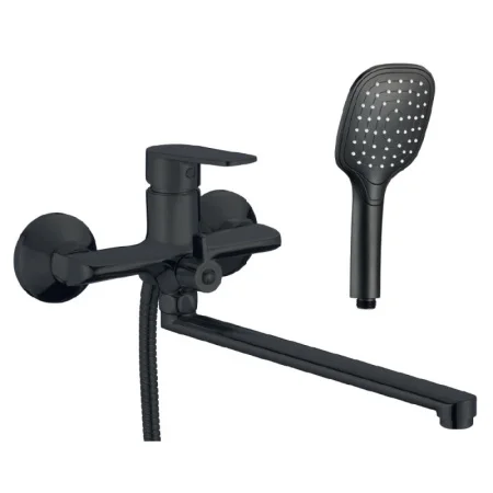 Смеситель для ванны одноручный Osgard Platt Black 87223