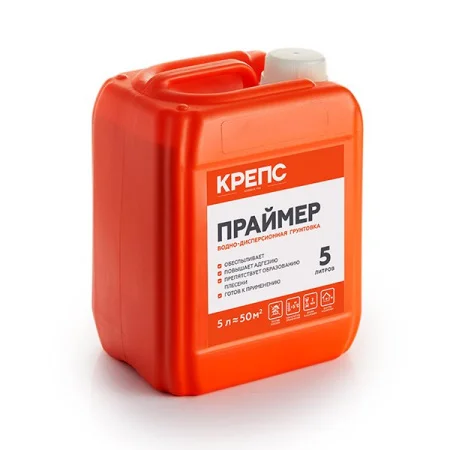 Грунтовка полимерная Крепс Праймер 5л Зима