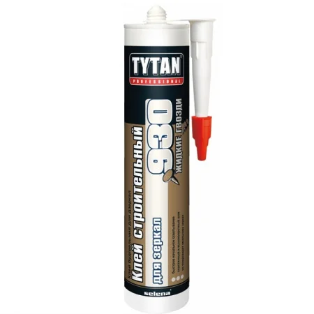 Клей строительный № 930 д зеркал Professional бежевый 380мл 23301 (Tytan)  12 (-20)