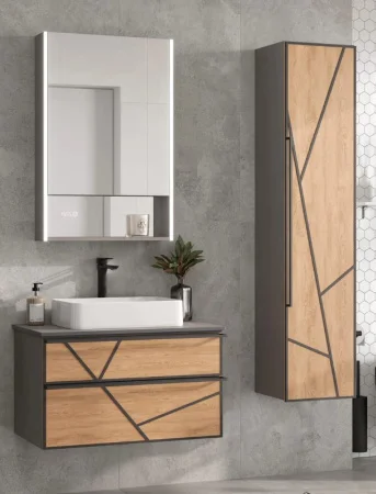 Пенал подвесной EQUIL Ferro 36 ppFERRO36.R-11 правый