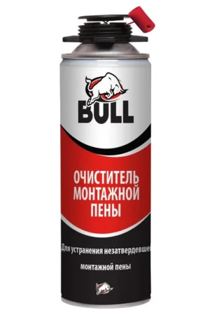 Очиститель Bull монтажной пены 425 гр, 500 мл FC800
